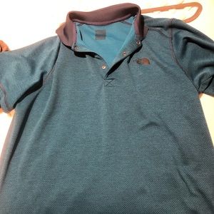 Large north face polo
